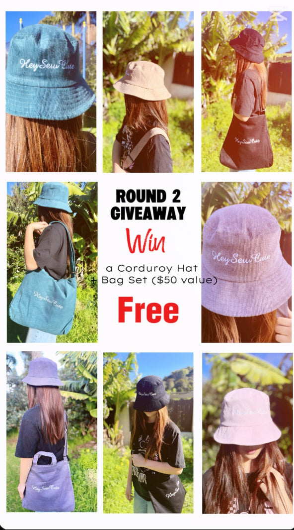 ✨ HeySewCute Holiday Giveaway – Round 2