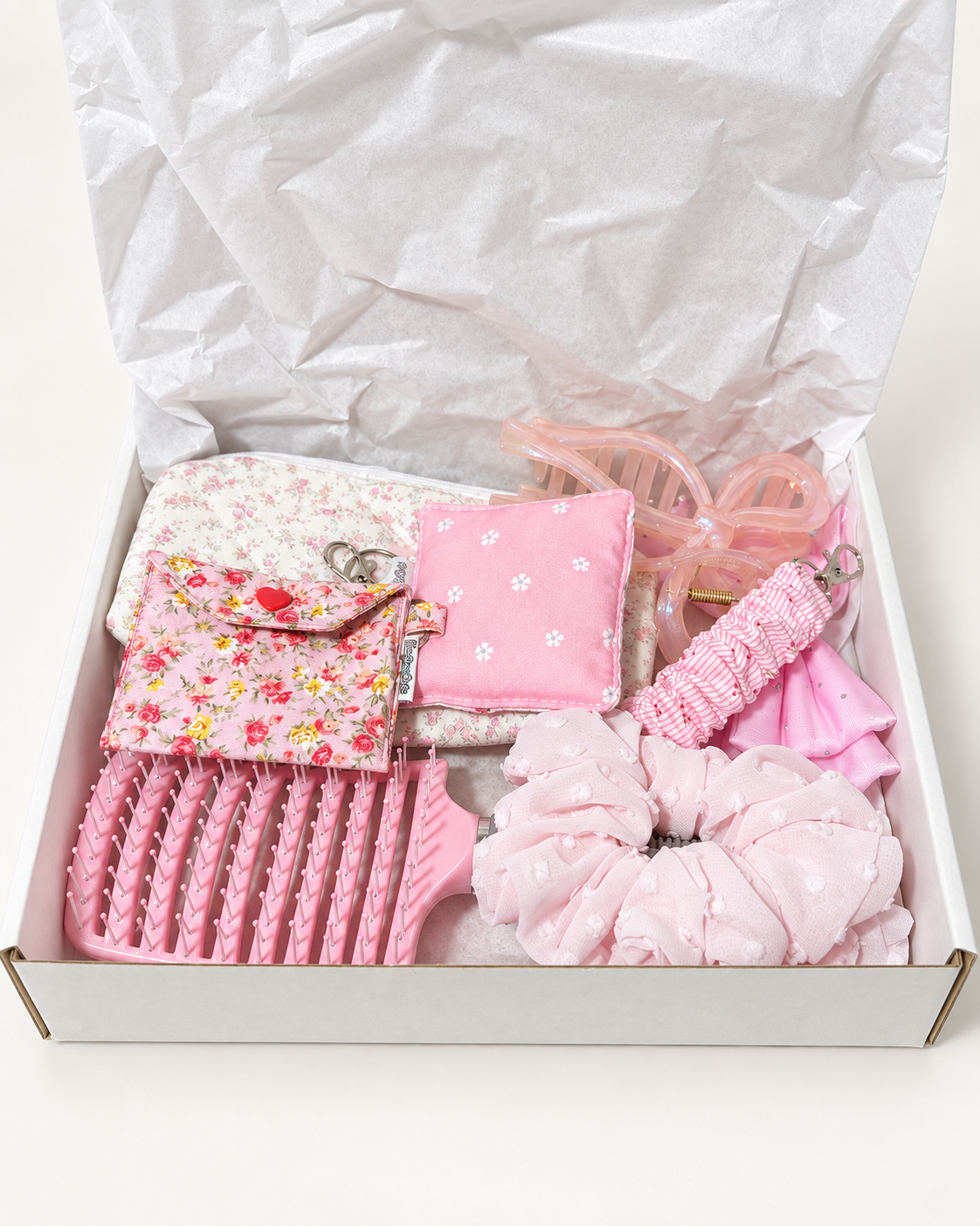 Pretty in Pink Gift Box | 8 Piece Accessory Set