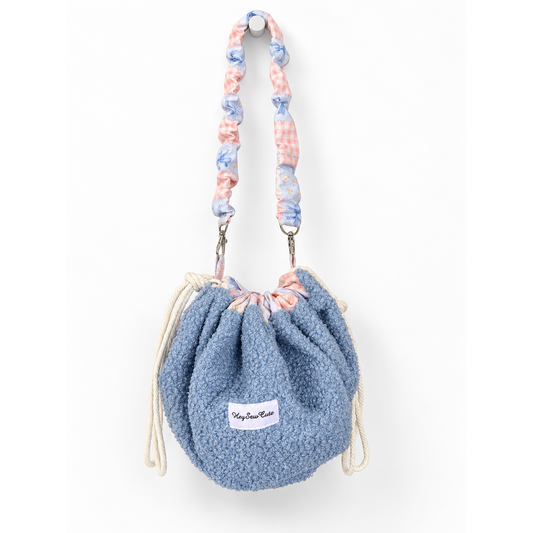 Cherry Bow Mochi Bag Lay Flat Makeup Bag