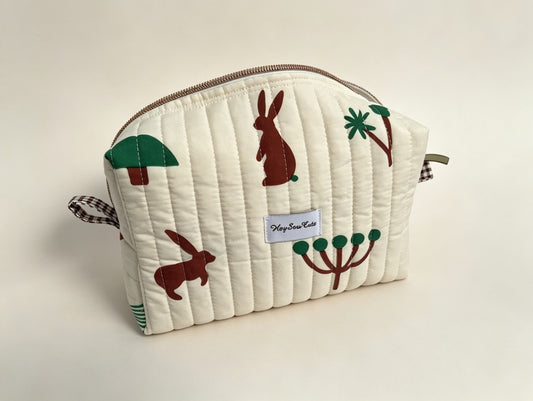 XL Carry-All Bag - Bunny Garden