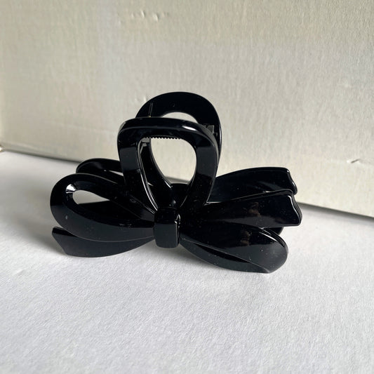 Extra Strong Black Hair Claw Clip