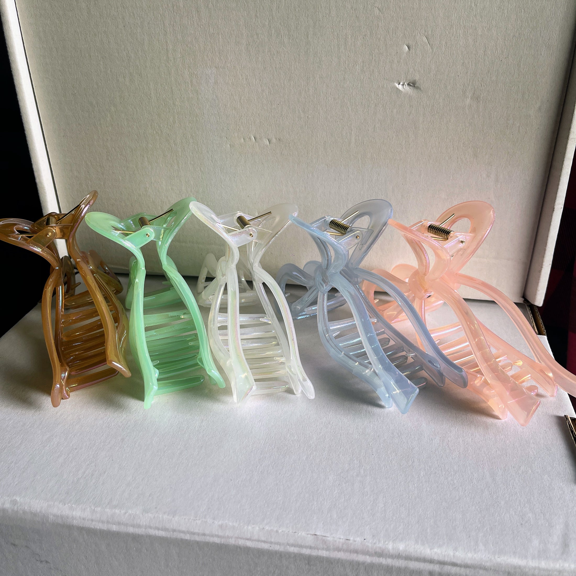 Aurora Ribbon Hair Claw Clip (Large Size)