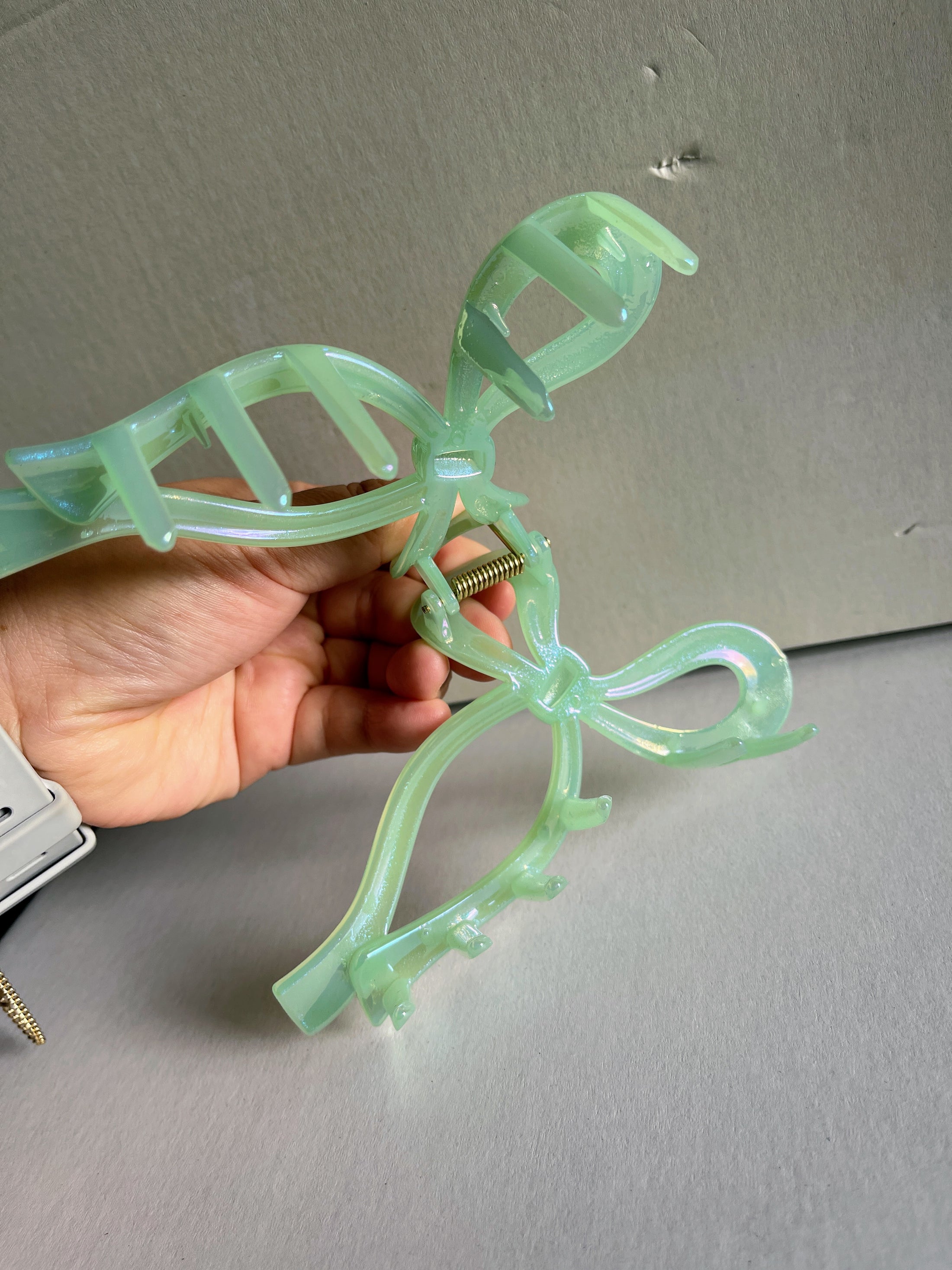 Aurora Ribbon Hair Claw Clip (Large Size)