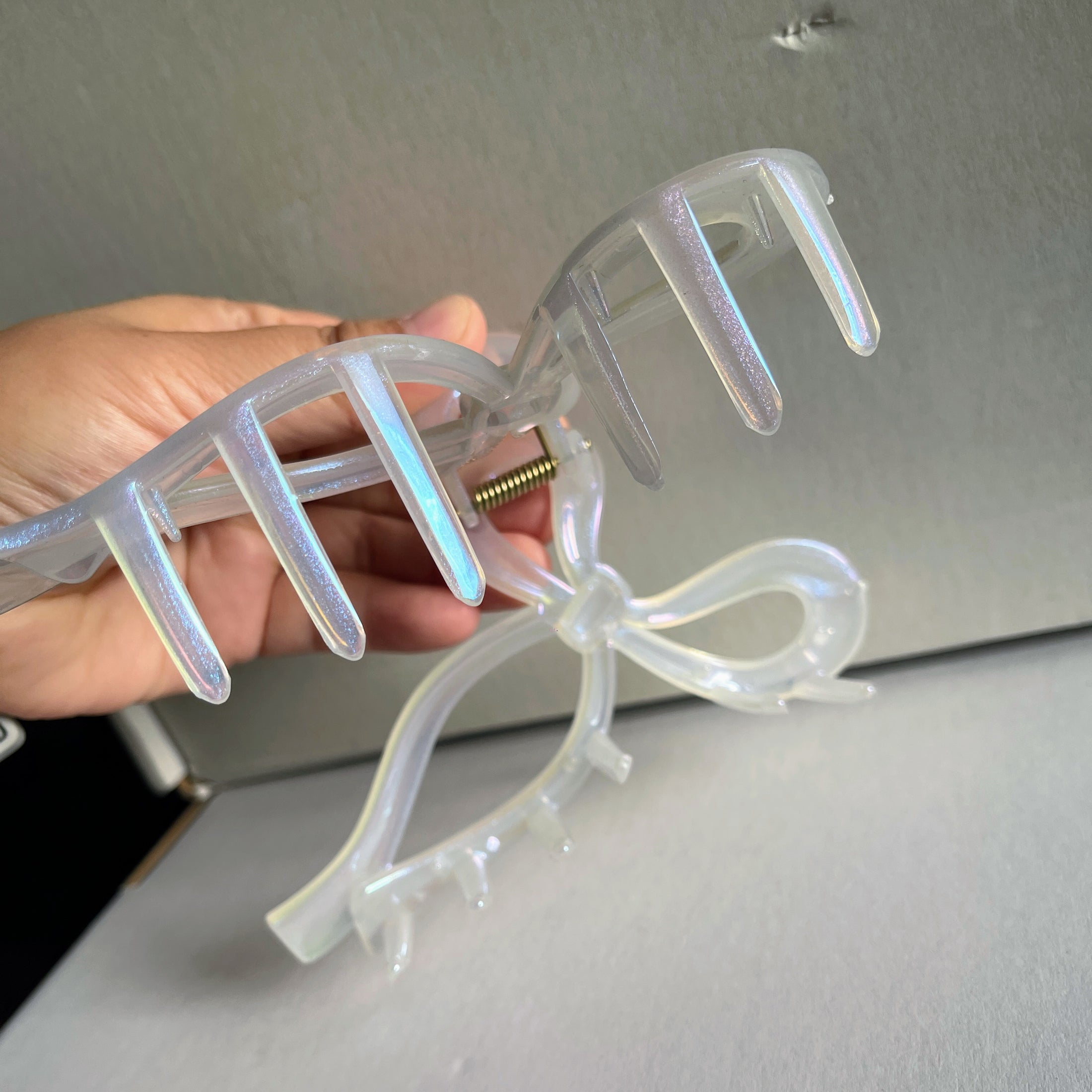 Aurora Ribbon Hair Claw Clip (Large Size)