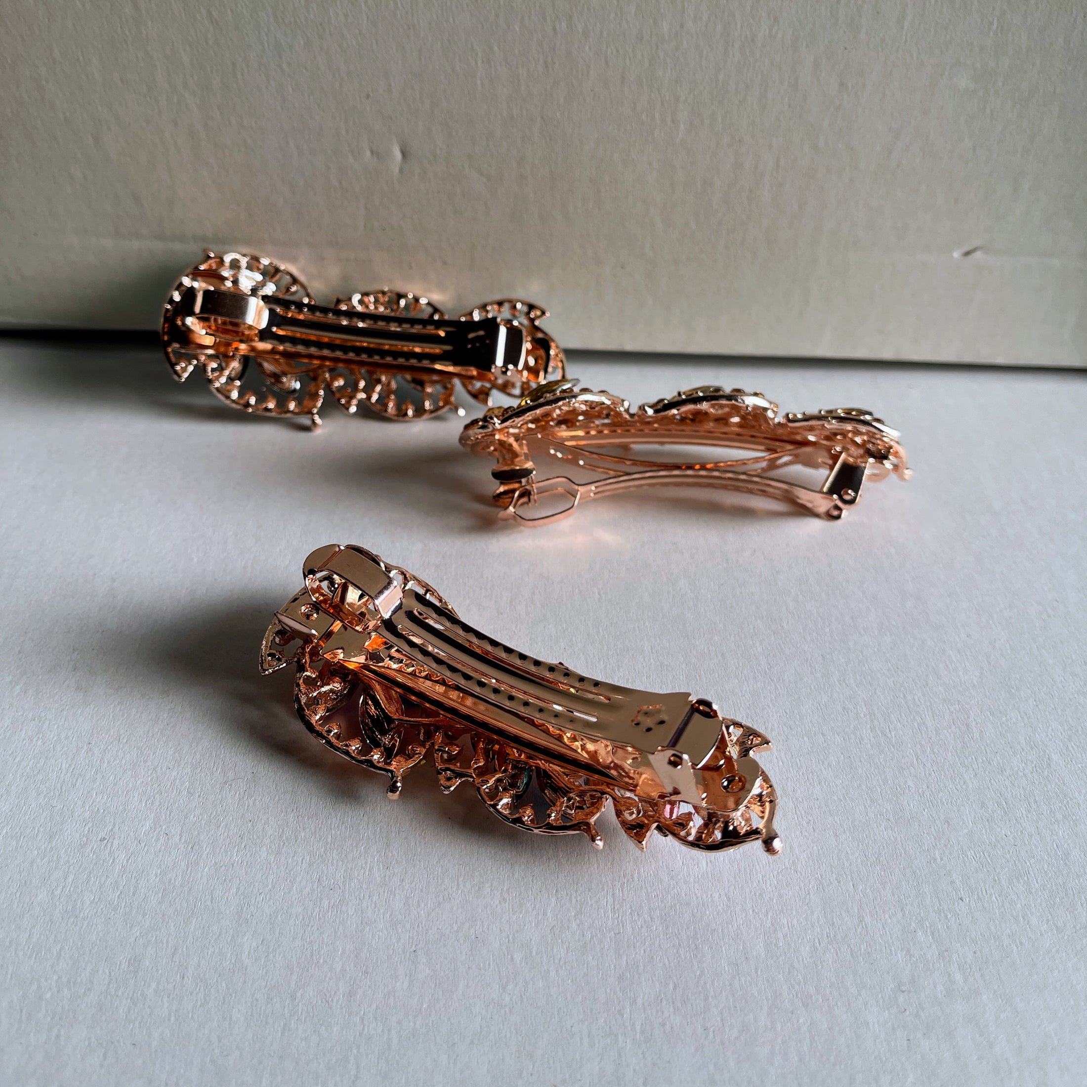 Crystal Flower Hair Clip