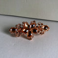 Load image into Gallery viewer, Crystal Flower Hair Clip
