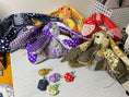 Load image into Gallery viewer, 💜 Patchwork Bunny Doll
