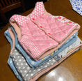 Load image into Gallery viewer, 🧵 Patchwork Children’s Vest (1–6 years old)
