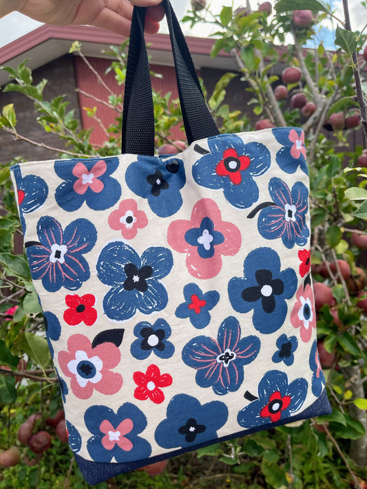 Flower Pop Medium Tote (buy 2 get 25% off)