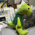 Load image into Gallery viewer, 🦖 Green Hugosaur – Dino Plush (50% off)
