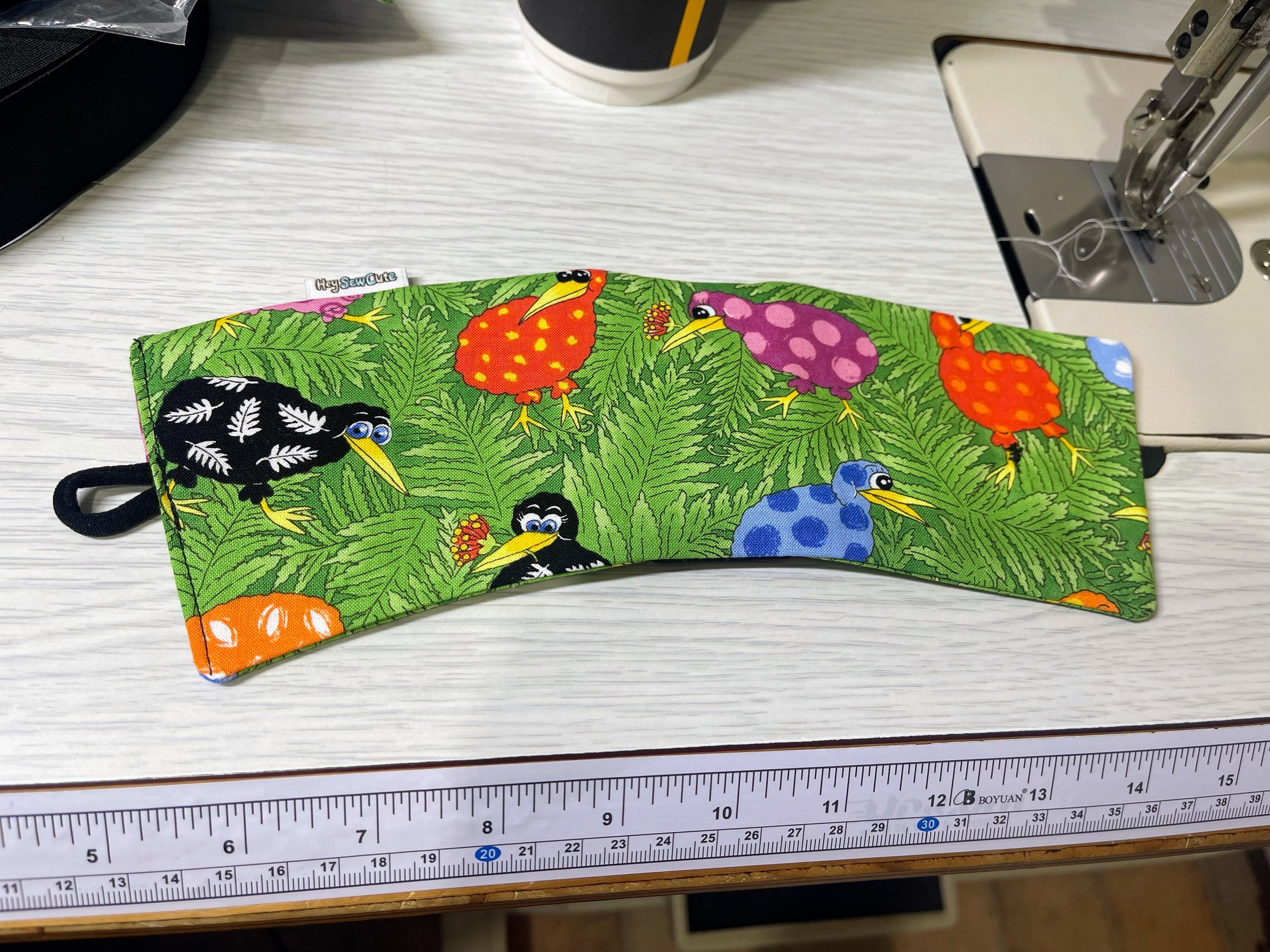 🥝 kiwi Coffee Cozy – Reusable Kiwiana Cup Sleeve