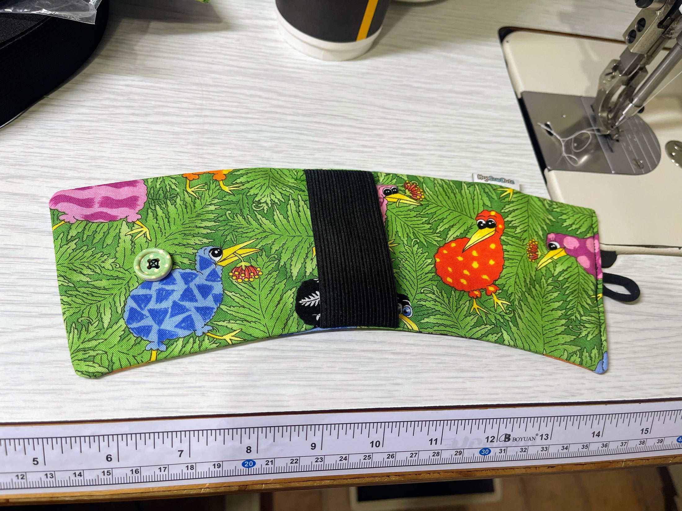 🥝 kiwi Coffee Cozy – Reusable Kiwiana Cup Sleeve