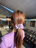 Load image into Gallery viewer, 💜 Shimmer Lavender Large Scrunchie
