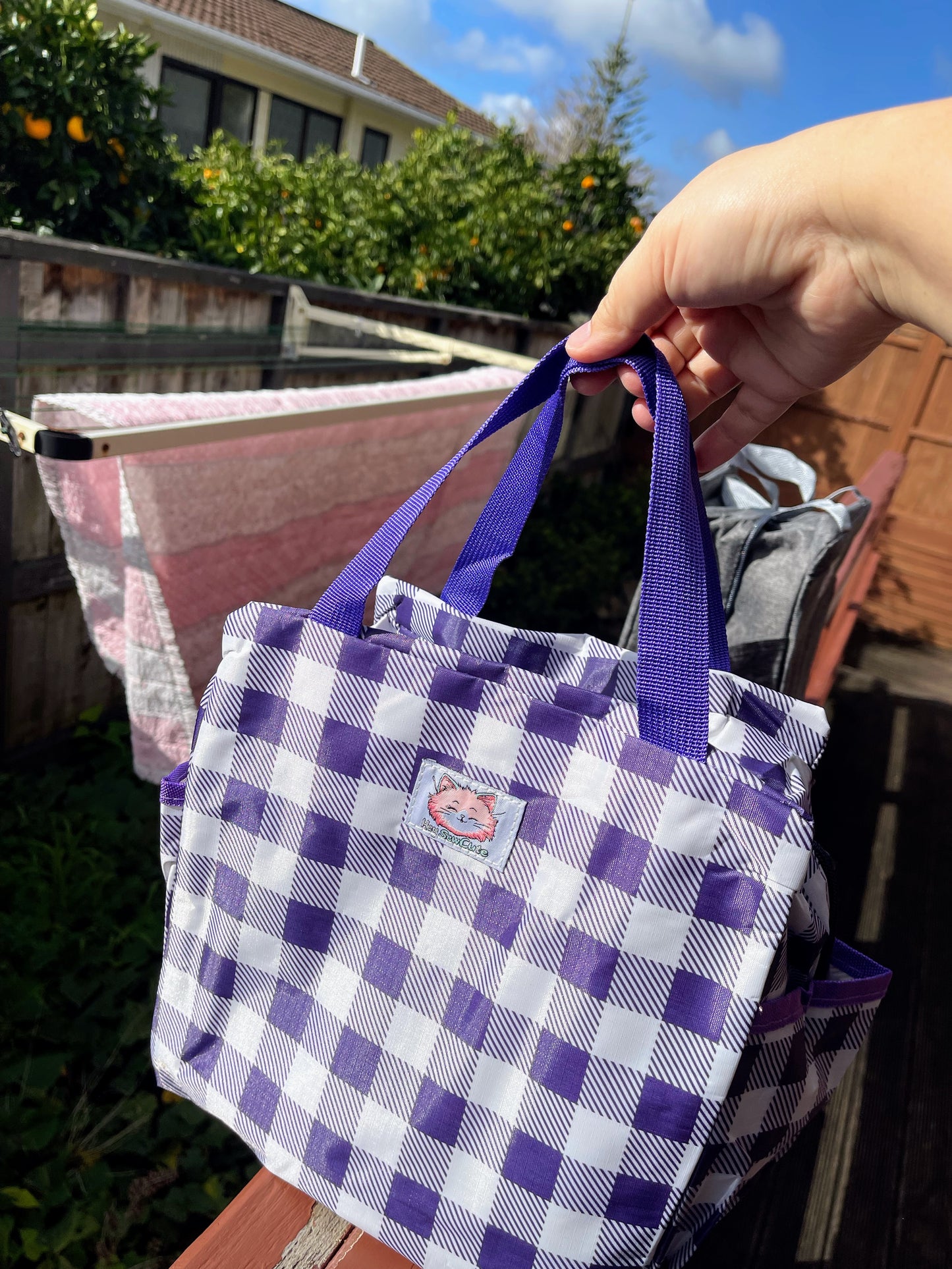 HeySewCute OEM All-Purpose Insulated Tote  Perfect for kindy, lunch, beach days & more!