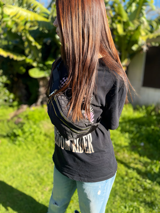 Quilted Crossbody Belt Bag – Final Clearance