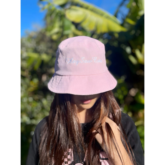 Corduroy Bucket Hat – Loose Fit
