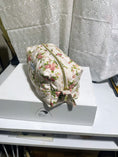 Load image into Gallery viewer, Quilted Makeup Bag – Sweetheart Edition XL size
