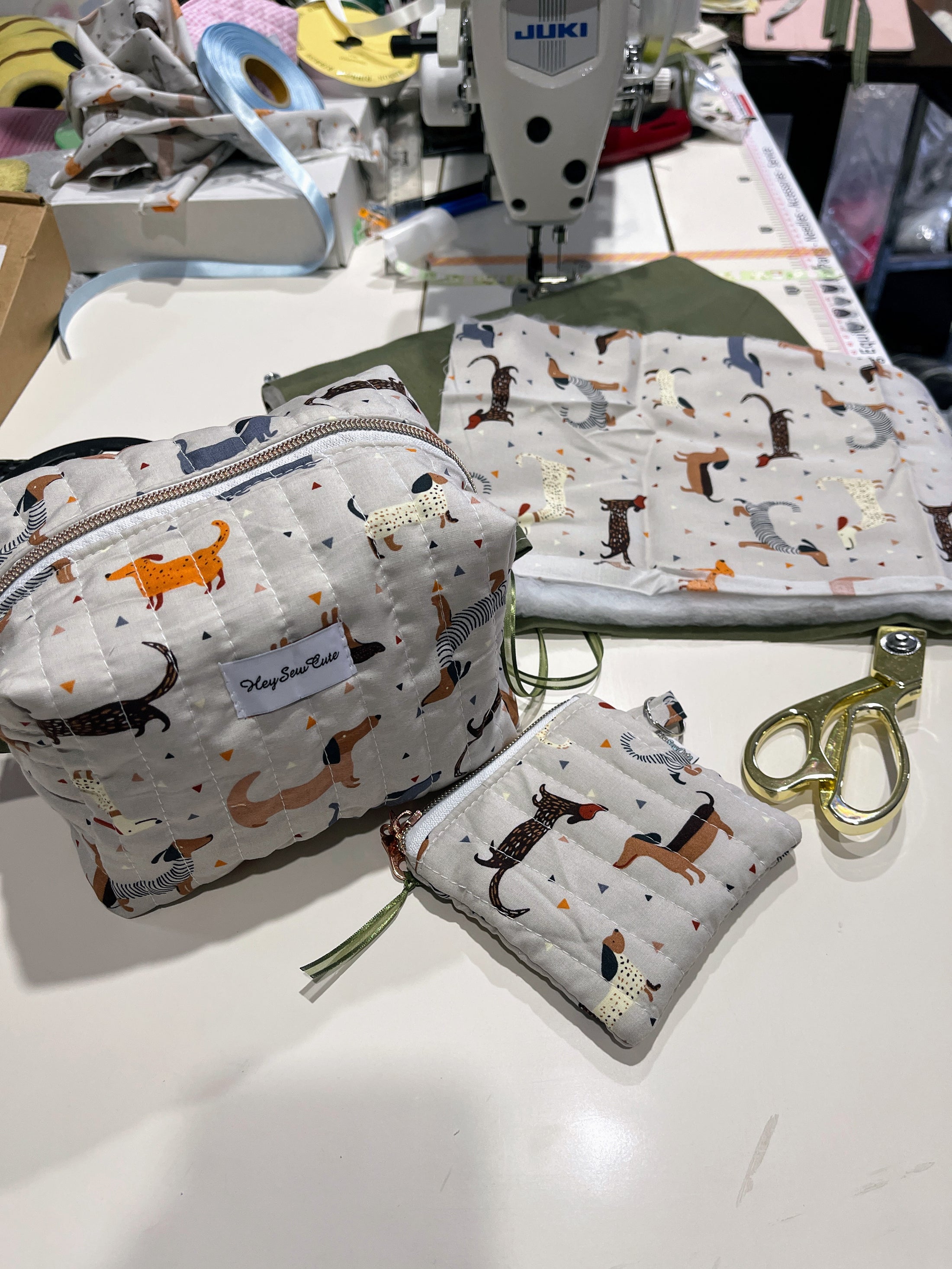 Sausage Dog 8-Piece Matching Bag Set | One Only