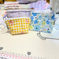Load image into Gallery viewer, Mini Quilted Boxy Keyring Pouch
