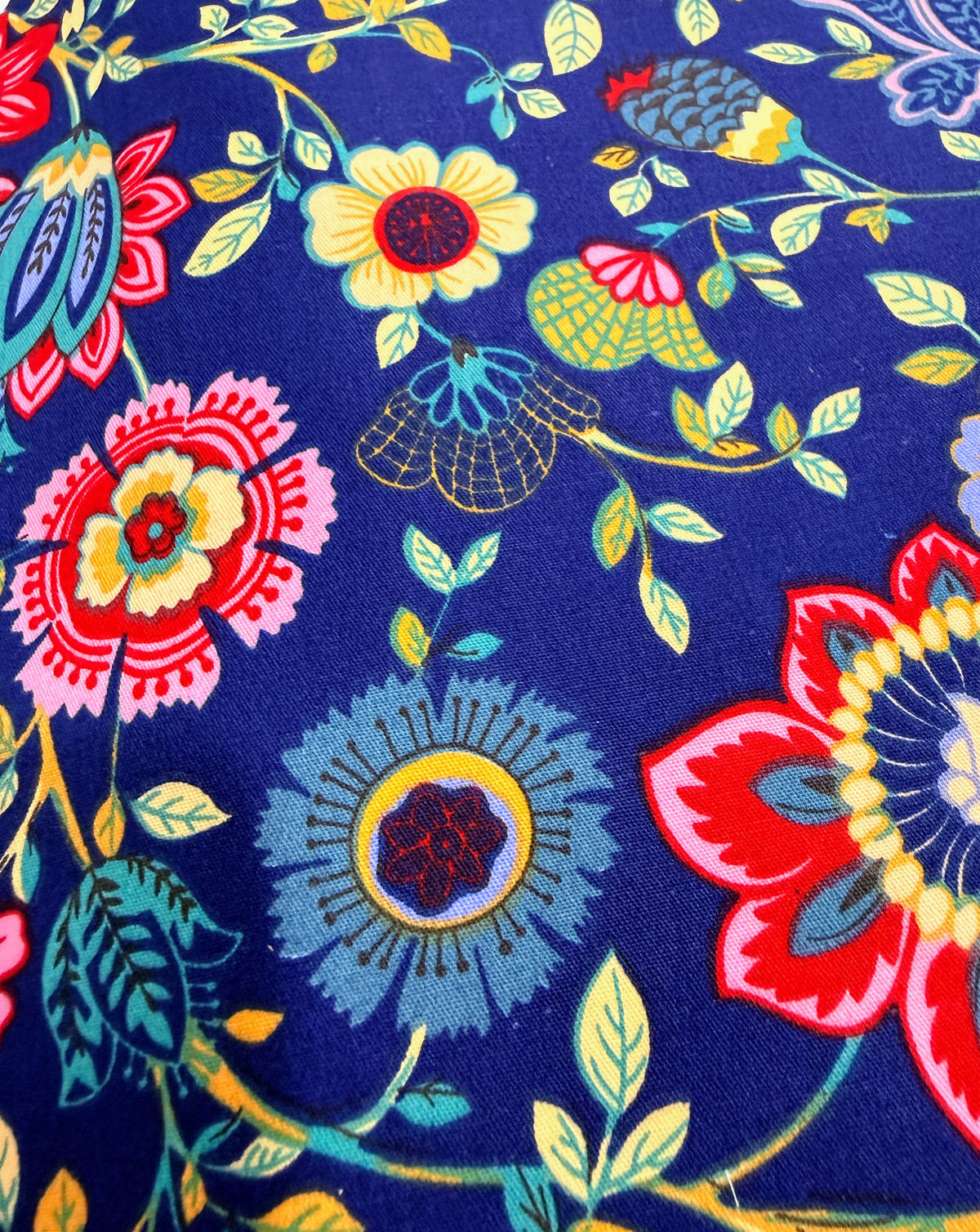 Handmade Half Moon Pouch – Wide-Opening Makeup & Essentials Bag
