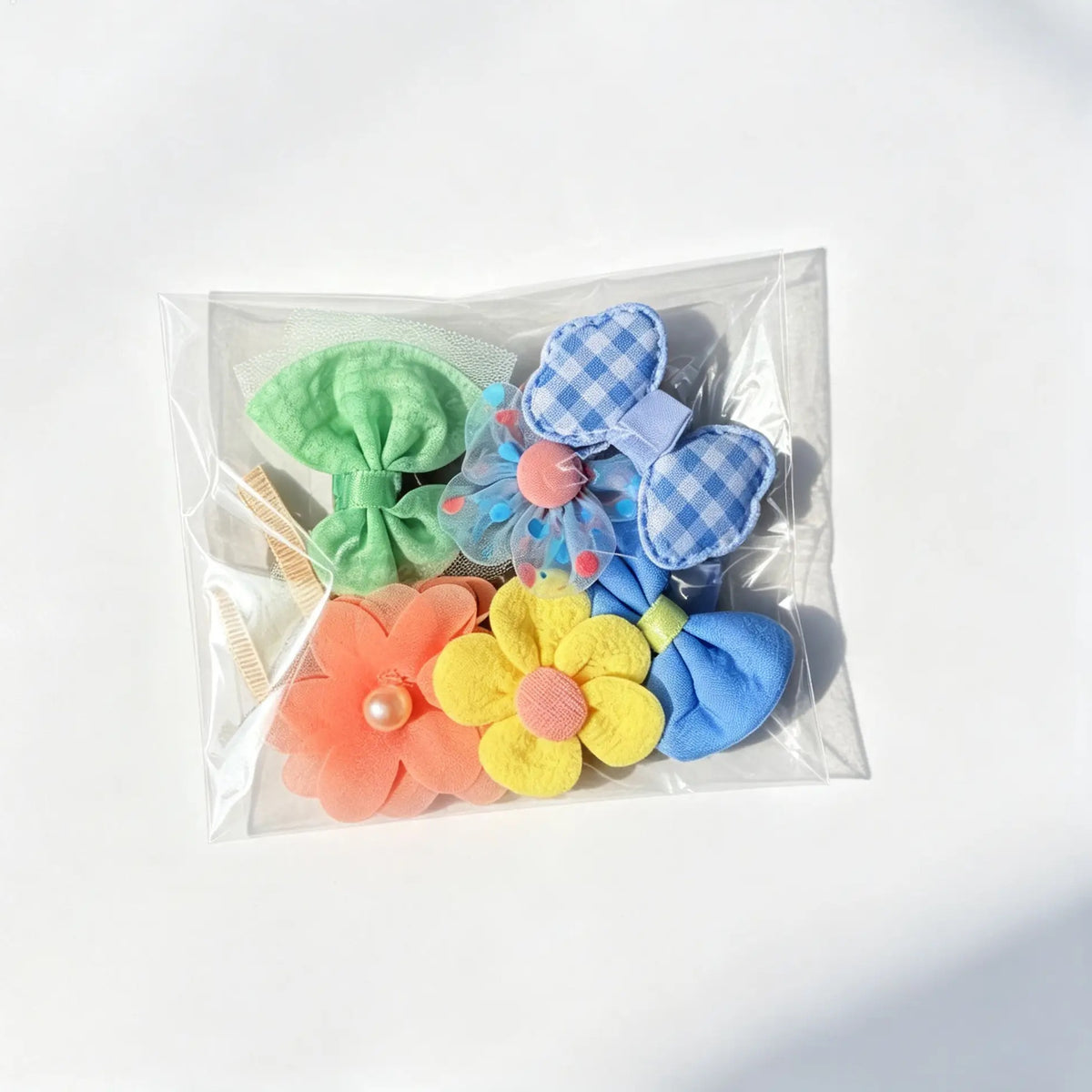 Baby Hair Clip Set 6 Pack – Bright Pastel Mix