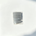 Load image into Gallery viewer, Black and white patterned snap hair clip set, 4 pack front view

