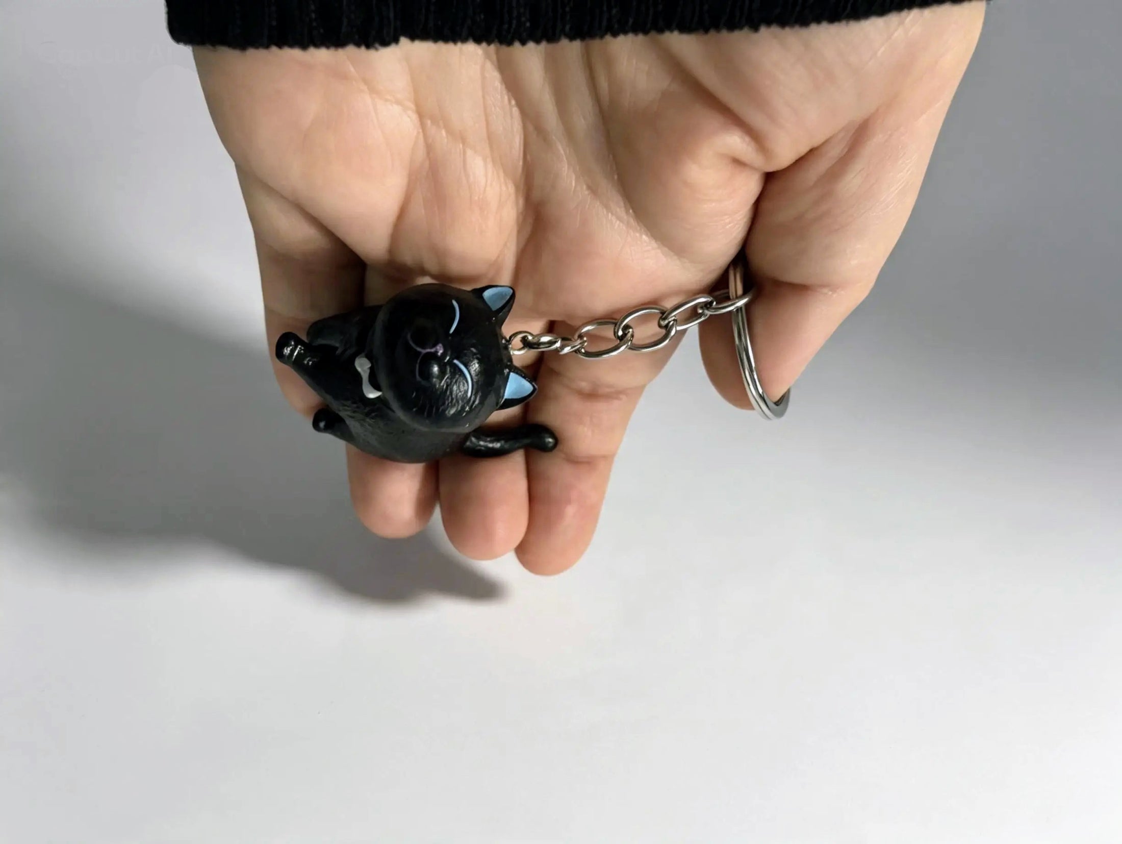 Cute 3D Cat Keyring – Choose Your Cat