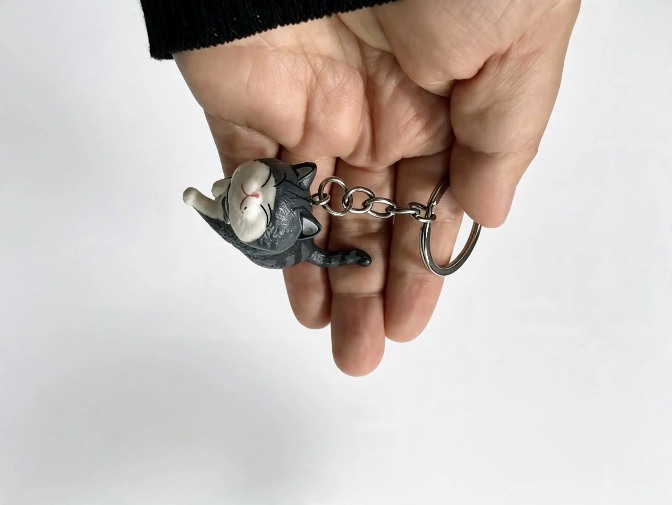 Cute 3D Cat Keyring – Choose Your Cat