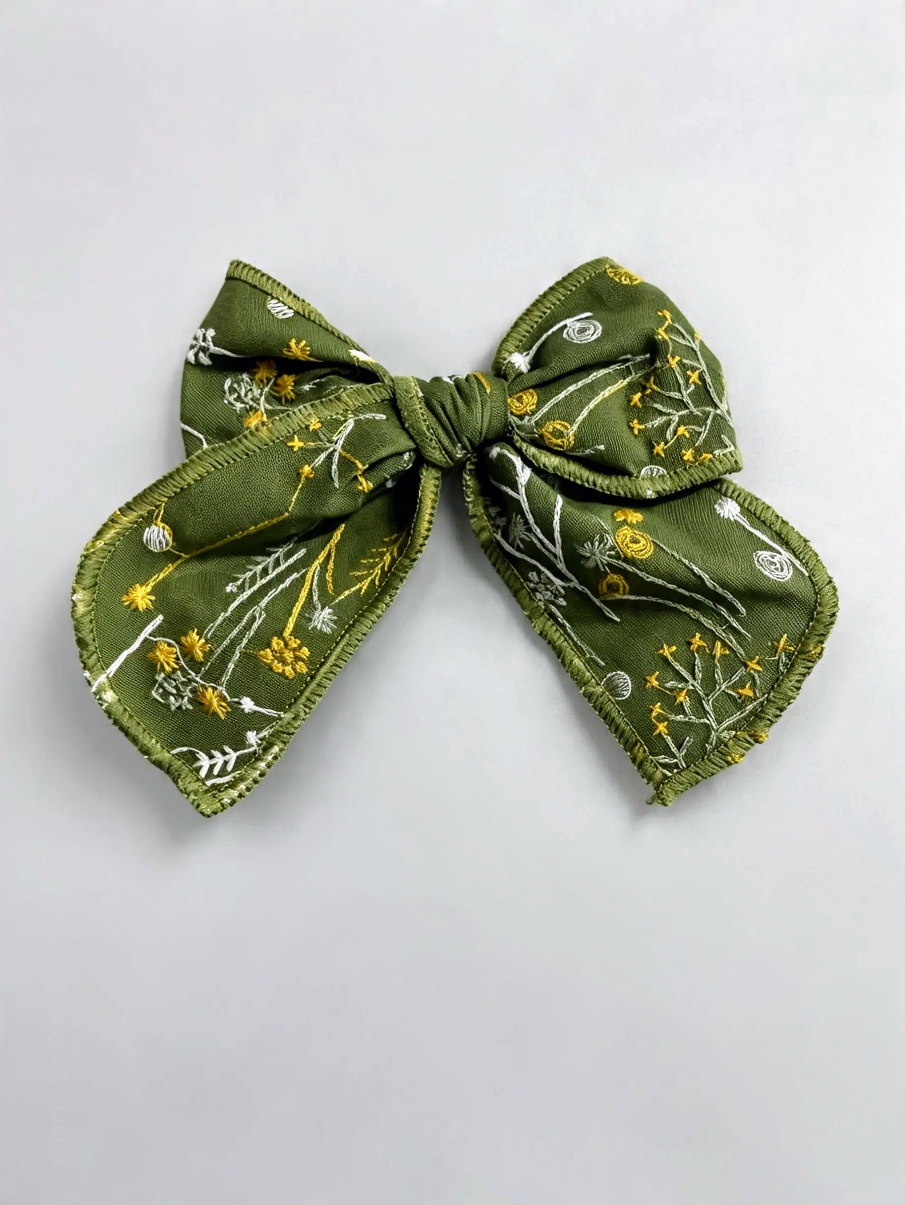 Botanical Bow Hair Clip