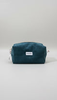 Load image into Gallery viewer, HeySewCute XL Corduroy Makeup Bag – White Cherry Lining
