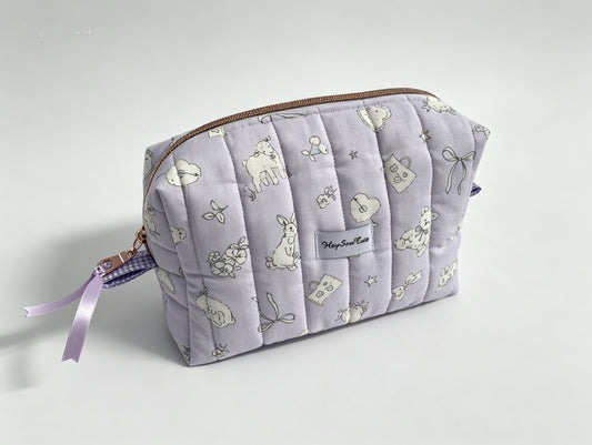 XL Carry-All Bag – Lavender Teddy