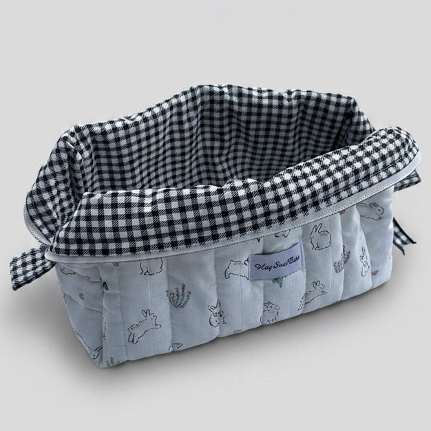 XL Carry-All Bag – Bunny Check