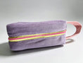 Load image into Gallery viewer, Colour Block Corduroy Boxy Pouch – Medium
