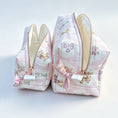 Load image into Gallery viewer, Pink Teddy Garden Matching Quilted Bag Set

