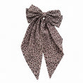 Load image into Gallery viewer, Leopard Bow Hair Clip
