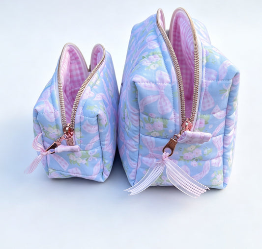 Ribbon Meadow Matching Quilted Bag Set