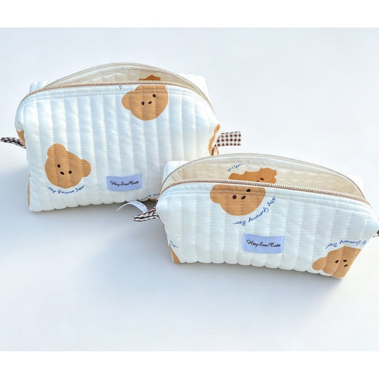 Little Bear Matching Quilted Bag Set