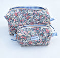 Load image into Gallery viewer, Blue Meadow Matching Quilted Bag Set
