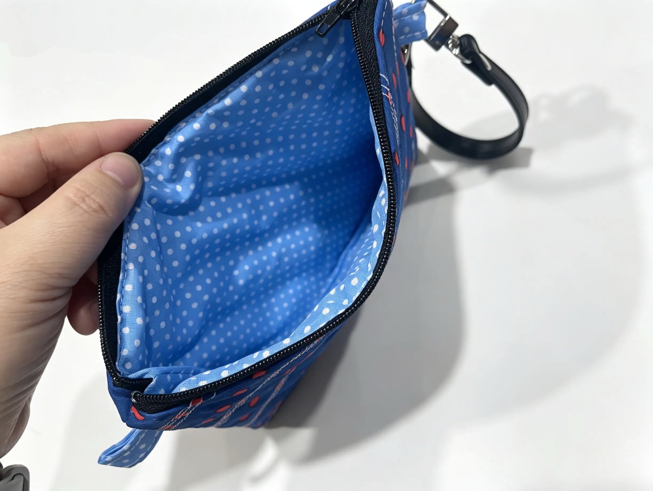 Handmade Quilted Wristlet Pouch – 20 Colour Options