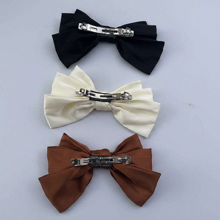Classic X-Larger Bow Hair Clip
