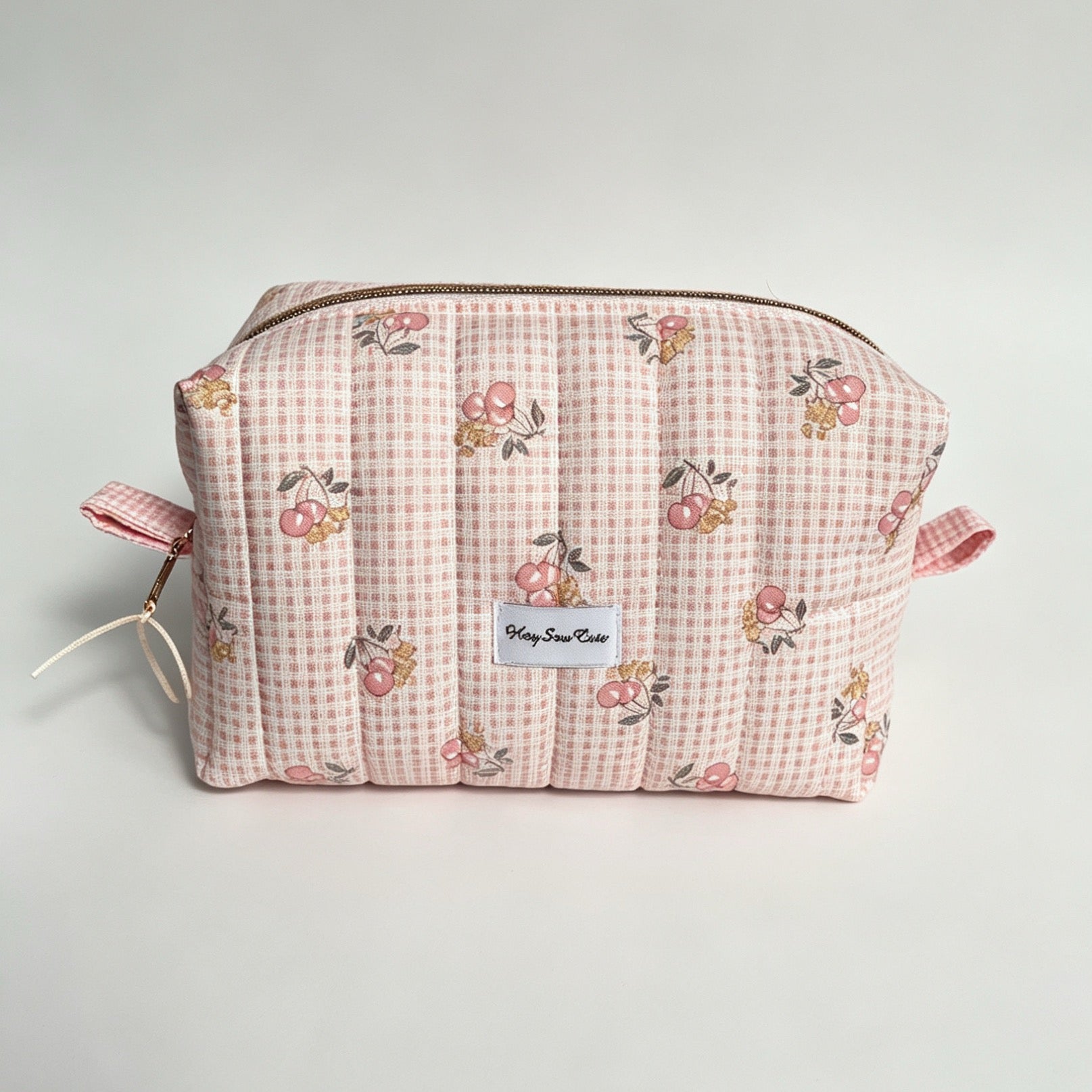 XL Carry-All Bag – Peach Pink Meadow