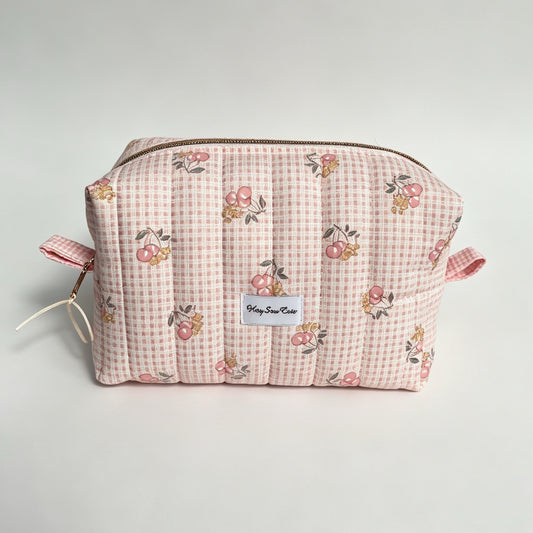 XL Carry-All Bag – Peach Pink Meadow