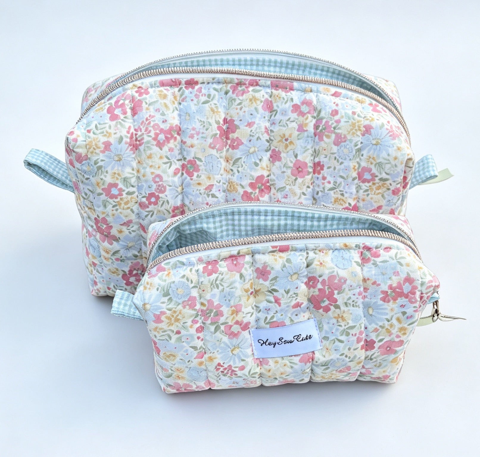 Meadow Bloom Matching Quilted Bag Set