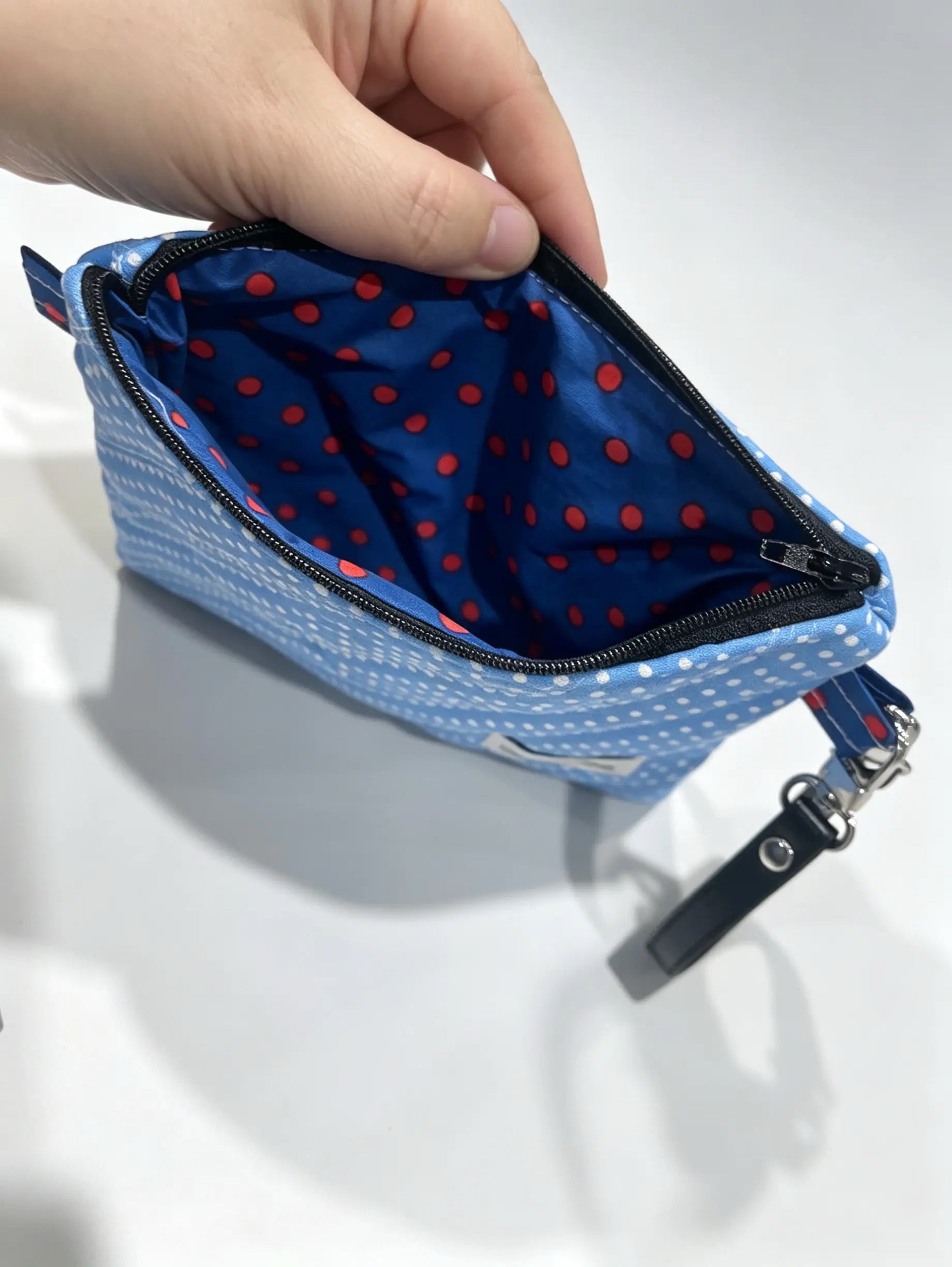 Handmade Quilted Wristlet Pouch – 20 Colour Options