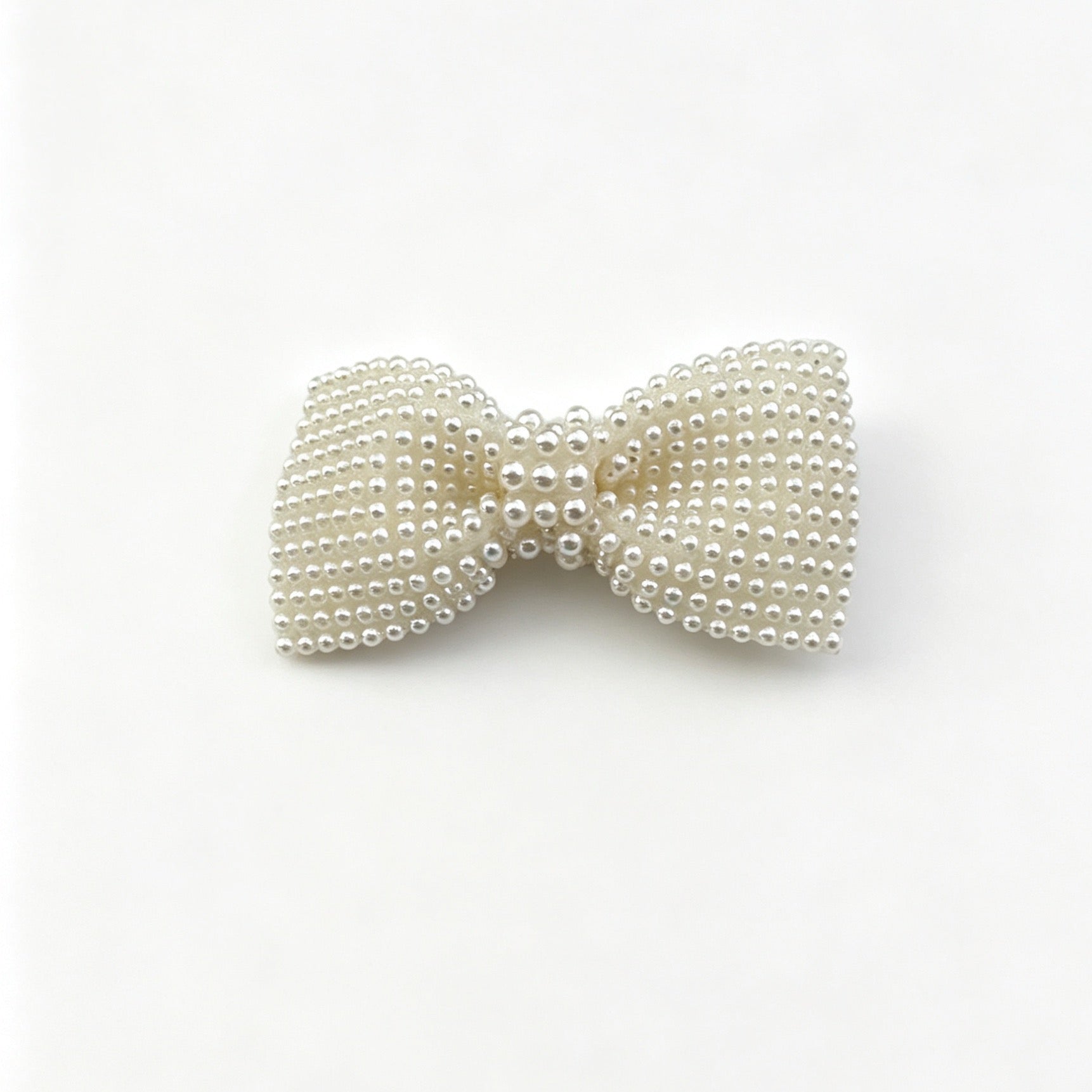 Pearl Bow Hair Clip