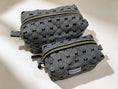 Load image into Gallery viewer, Black bow gingham matching set
