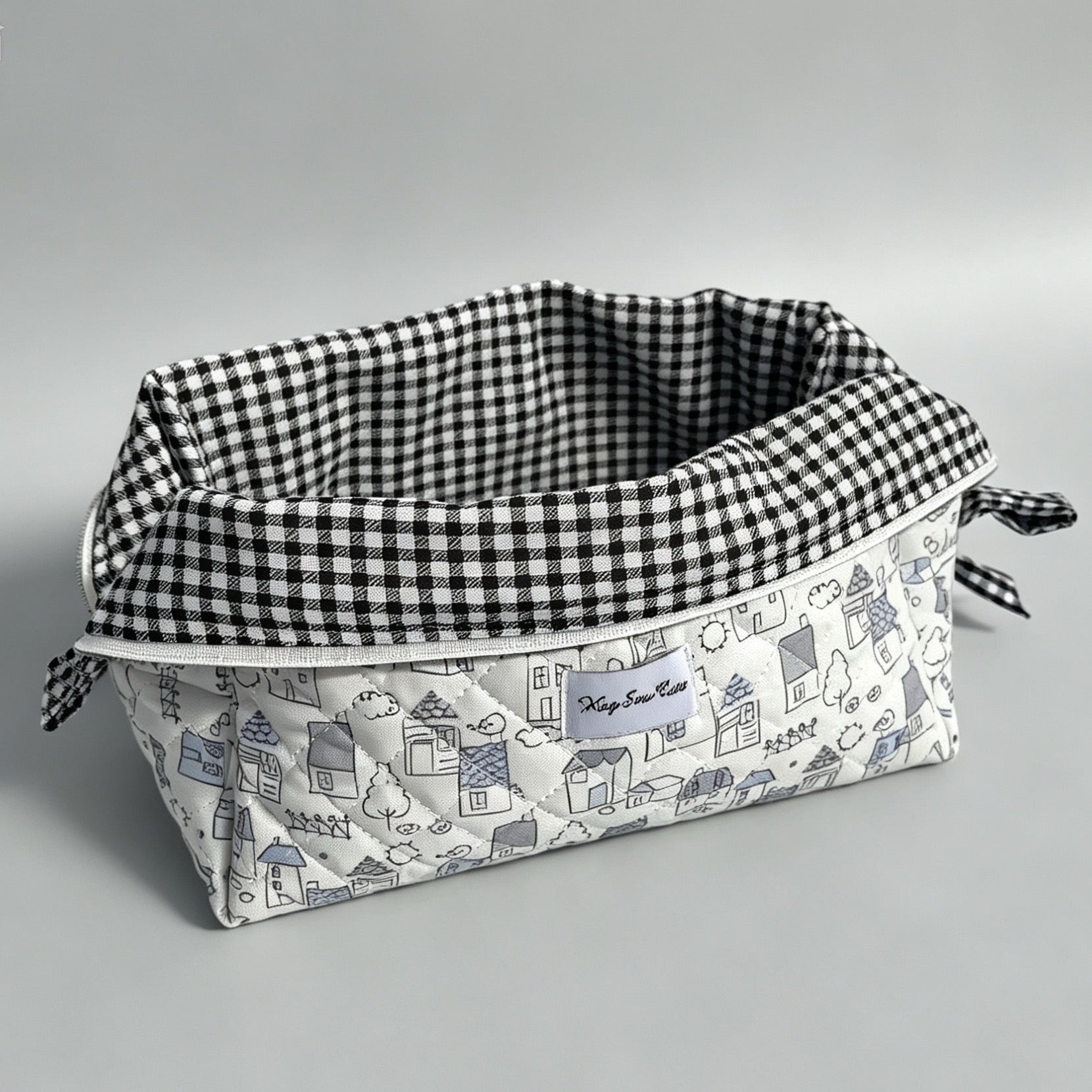XL Carry-All Bag – Little Town Check
