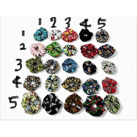Kiwiana Handmade Scrunchie – Choose Your Favourite Design