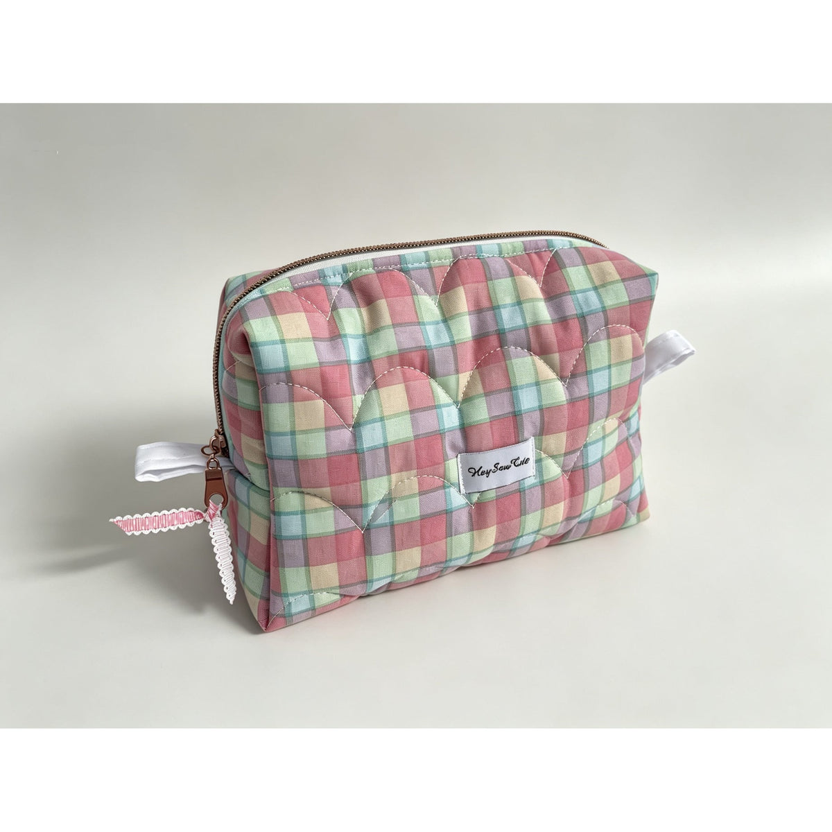 Carry-All Bag – Pastel Check