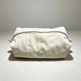 Load image into Gallery viewer, Cream corduroy extra large Hair Styler Bag by HeySewCute
